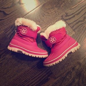 Toddler girl snow boots